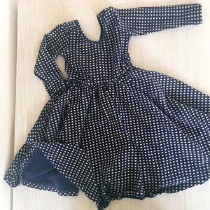 Alice and Ames navy blue twirly dress.